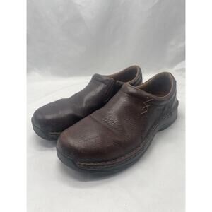 Red Wing Womens Slip On Size 8 Brown Oil Skid Resistant Steel Toe Work Shoe 2322